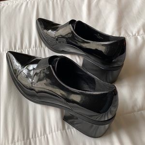 ASOS patent leather loafers